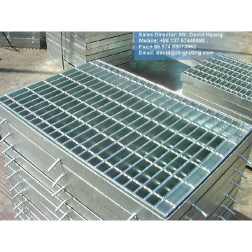 hot dip galvanized iron grating,galvanised smooth floor grating